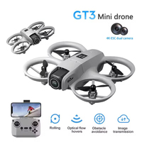 NEW Drone GT3 8K 4K Professional HD 180° ESC Dual Cameras Mini WIFI Dron Obstacle Avoidance FPV Foldable RC Quadcopter Toys UAV