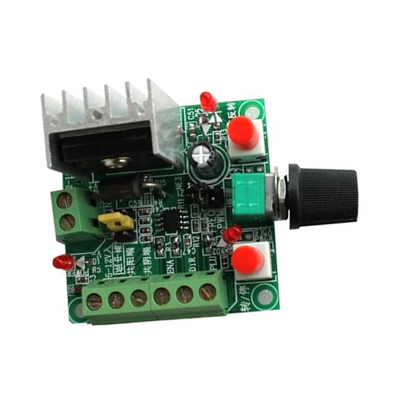 Stepper pengendali Driver Motor PWM Generator sinyal pulsa 15-160V/5-12V Regulator Pwm