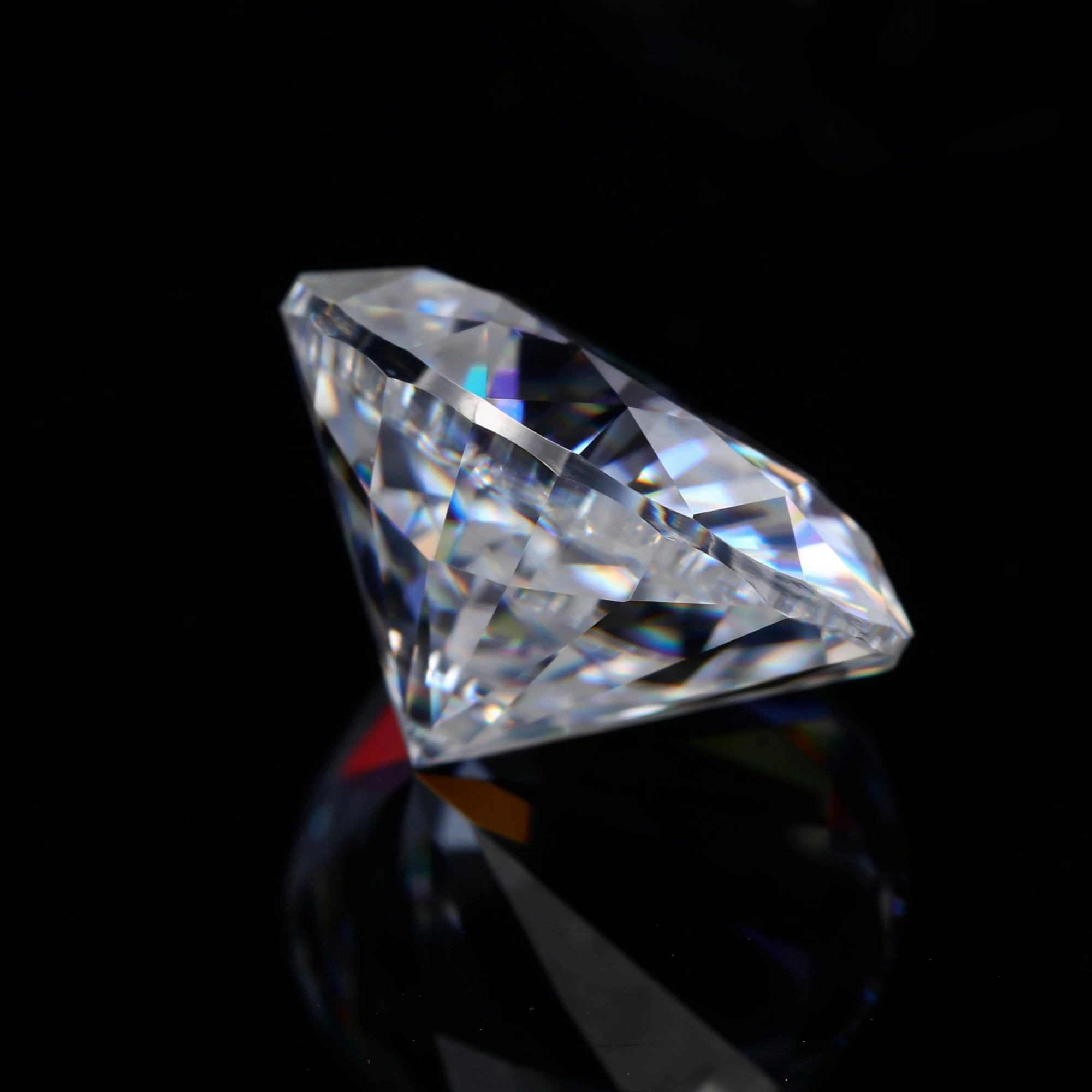 Eme jewe قطع بيضاوية مويسانيتي حجر فضفاض، أبيض D اللون VVS1 وضوح قطع ممتاز لصنع المجوهرات مع شهادة