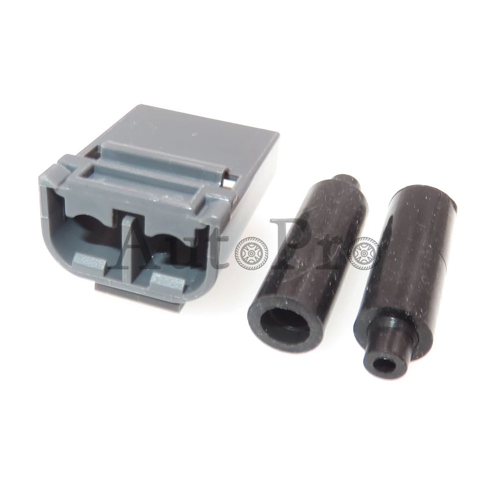 1 conjunto de 2 furos cabo de fio do carro selado adaptador 9144275 modificação automática conector acessórios automóvel plástico habitação soquete