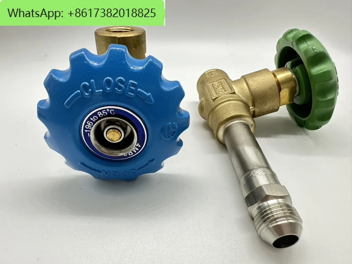 Cryogenic shut-off valve fitting pipe switch