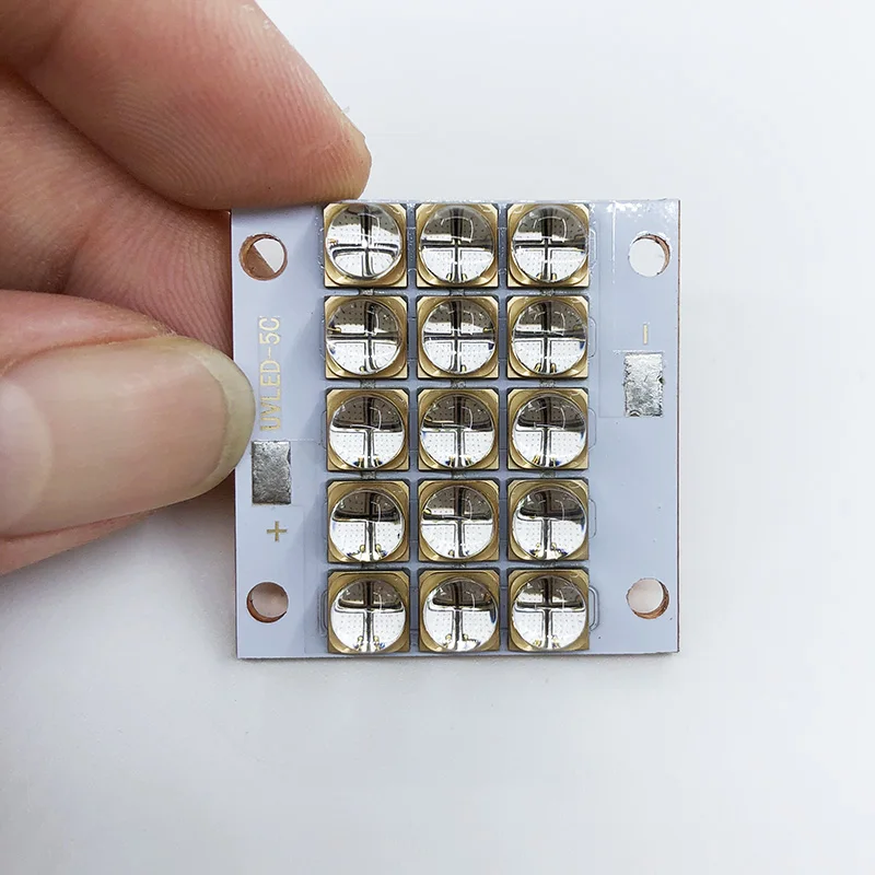 UV LED Curing Lights COB Chip Modules Uv-curable Lamp Internal Chip 15 Lamp Beads Ink Drying Light UV Modules Led Lamp Beads
