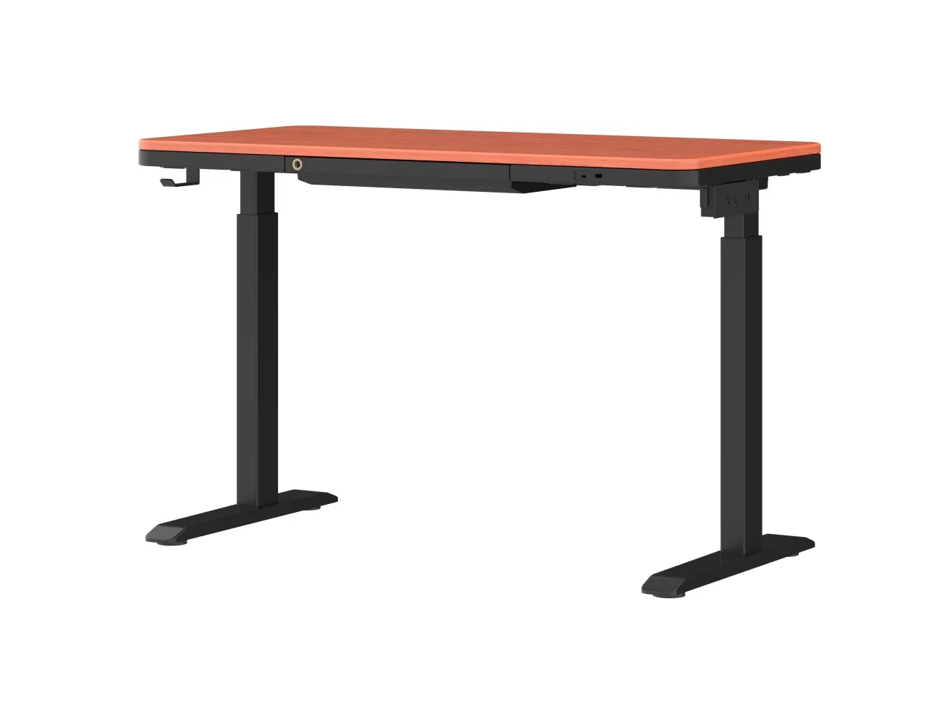 

&c Office Desk Furniture Computer Gaming Table Electric Standing Desk with Bluetooth Speakers Height Adjustable