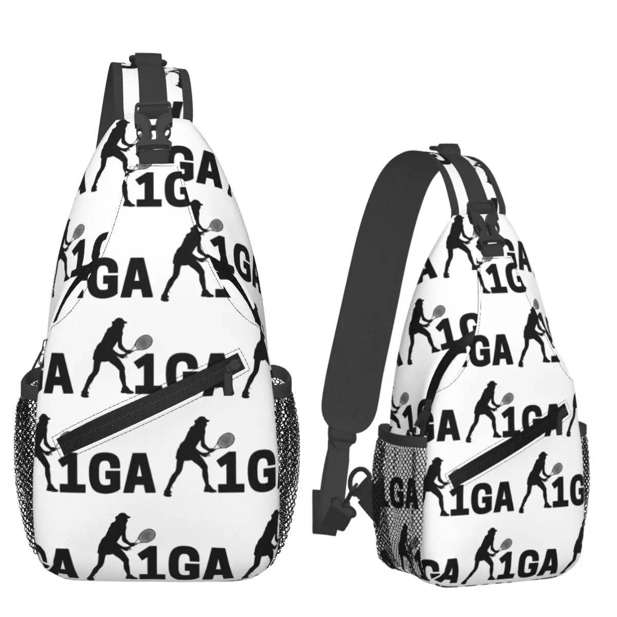

Ига Swiatek 1GA Iga Swiatek Team нагрудная сумка мужской рюкзак через плечо нагрудная сумка дорожный походный рюкзак сумка на плечо