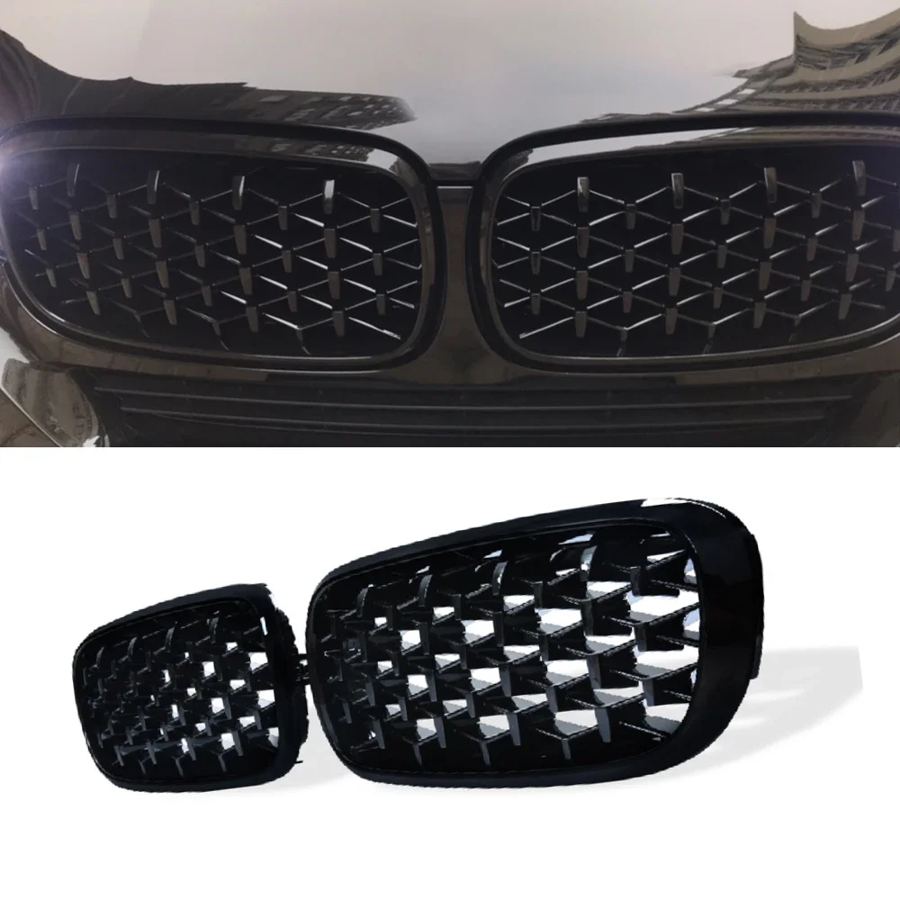 

Car Accessories For BMW X5 F15 X6 F16 X5M F85 Front Grille Middle Net Grills Assembly Frame Cover Exterior Bodykit Parts
