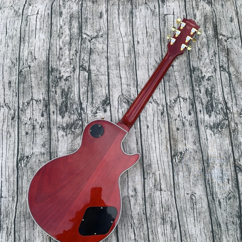 left hand Custom LP Electric Guitar 22 frets red rose wood fretboard quickly shipped in high quality