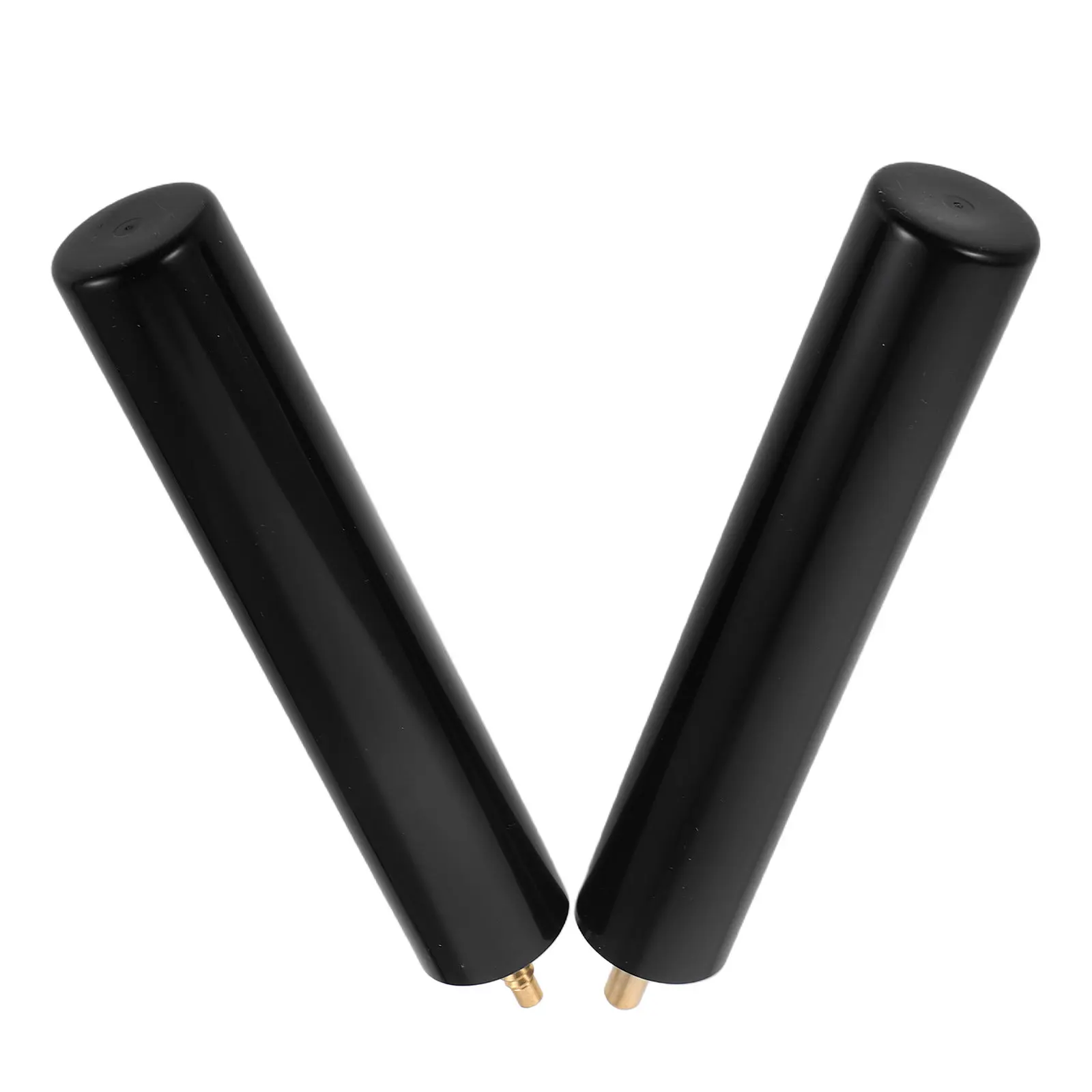 

2Pcs Billiards Cue Extension Rod Compatible with Pool Snooker Cues Precision Control Comfortable Install Portable Cue