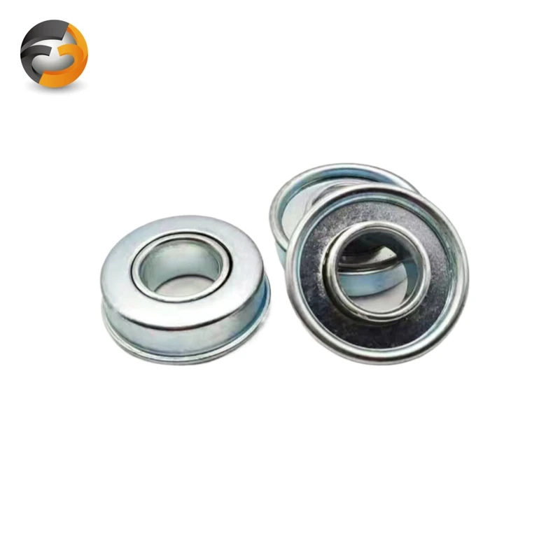 1PCS FR8ZZ 12.7x28.575x7.938 mm Flange Bearings Deep Groove Ball Bearing Metal Sealed Shielded Miniature Bearing FR8 FR8Z FR8ZZ