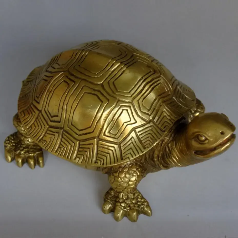 COPPER STATUE Pure copper Tortoise Ornament Home decoration of Fengshui copper tortoise