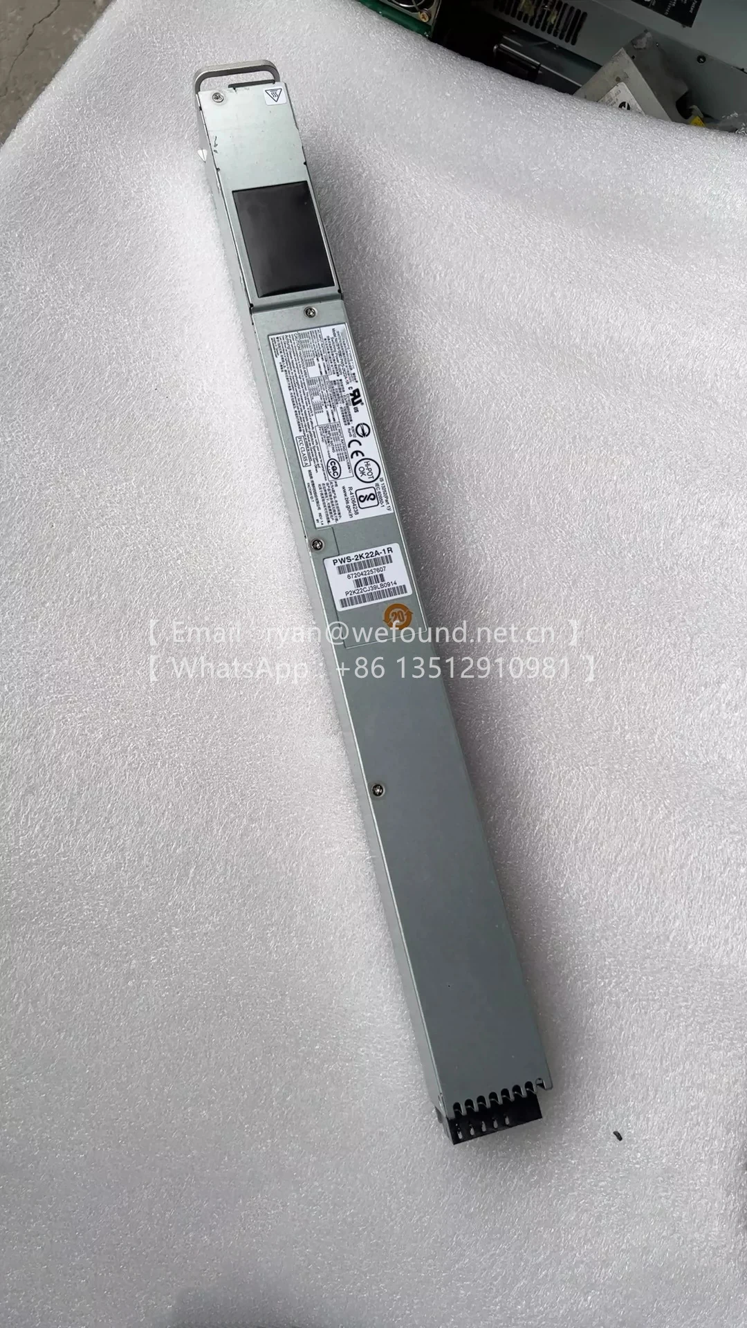 

PWS-2K22A-1R МОДУЛЬ ПИТАНИЯ 2000 Вт