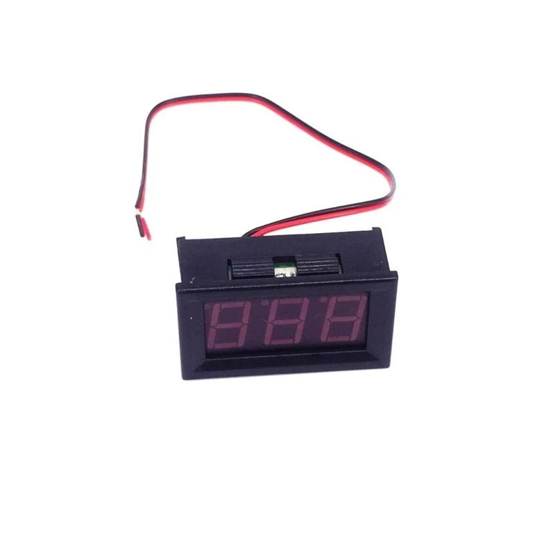 Digital Voltage Meter DC V to 30V Digital Voltage Meter Voltage Panel Meter Voltage Measuring Instrument