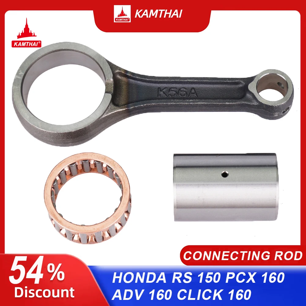 KAMTHAI Motorcycle Forged Connecting Rod Kit  For Honda PCX 160  ADV 160 Click 160 New Winner CBR 150 K56A Crankshaft Assy