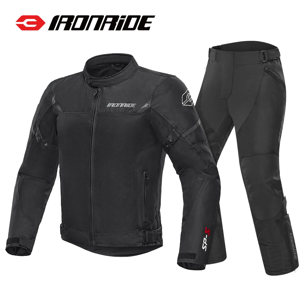 

Summer Motorcycle Jacket Reflective Wear-resistant Scratch Resistant Waterproof Built-in Anti Fall Protective Gear Jacket Pants