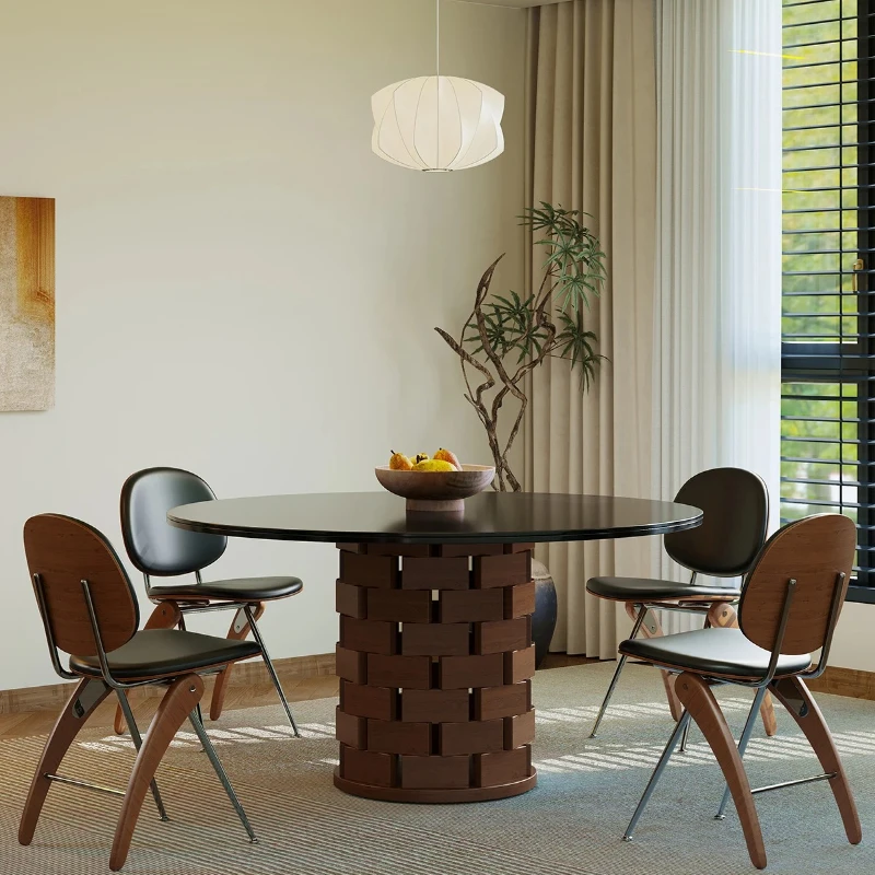 

Designer Ergonomic Backrest Chairs Nordic Modern Lounge Living Room Dining Chairs Wooden Silla Postmodern Furniture Decoration