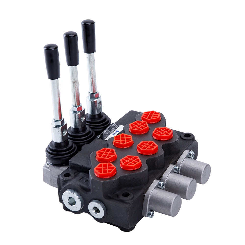 

Hot Sales 2 Spools with Joystick Hydraulic Monoblock Direction Flow Control Valve Block SD5 Series for Seeder