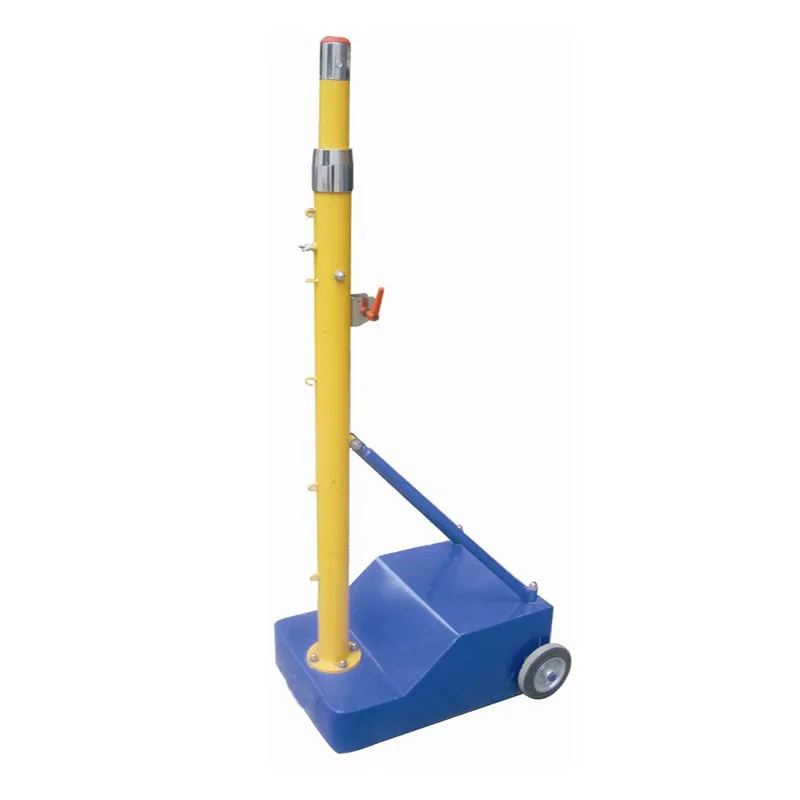 

Good Quality Removable Steel Tennis Equipment & Volleyball goal & Badminton Post for Outdoor Usage