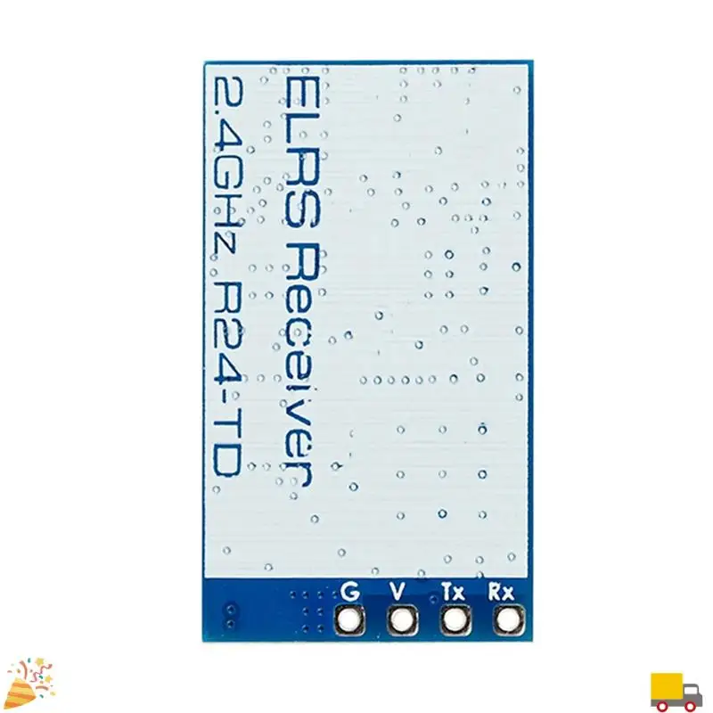 Receptor de diversidad verdadera R24-TD Expresslrs 2,4 GHZ para mini drones de carreras de largo alcance Freestyle