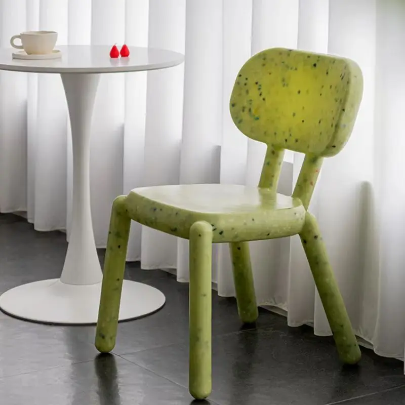 

Plastic Dining Chair Home Creative Chairs Small Family Milk Tea Shop Leisure Chair Silla Nordicas Black Chair Chaise Restaurant
