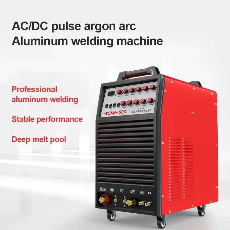 220V/380V Aluminum Welding Machine Household WSME 250 315 AC/DC Pulse Square Wave Argon Arc Welding Machine for Aluminum Welding