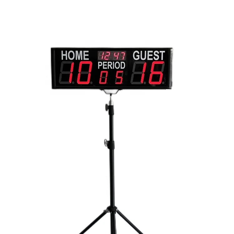 Basketball/tennis/volleyball Digital Scoreboard 4Inch 10 Digits  Powered Scoreboard with Remote Control - view 4