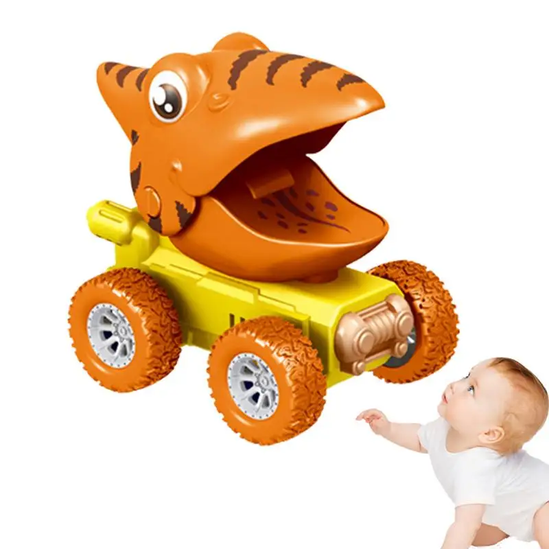 

Dinosaur Pull Back Car Tyrannosaurus Rex Triceratops Pterosaur Model Dinosaur Car Toys Car Inertia Toys For Kids