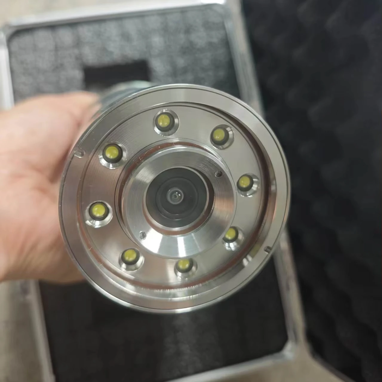 POE Powered IP68 Deep-sea Pressure Resistant Camera 316L Stainless Steel Compression Format Is H265X
