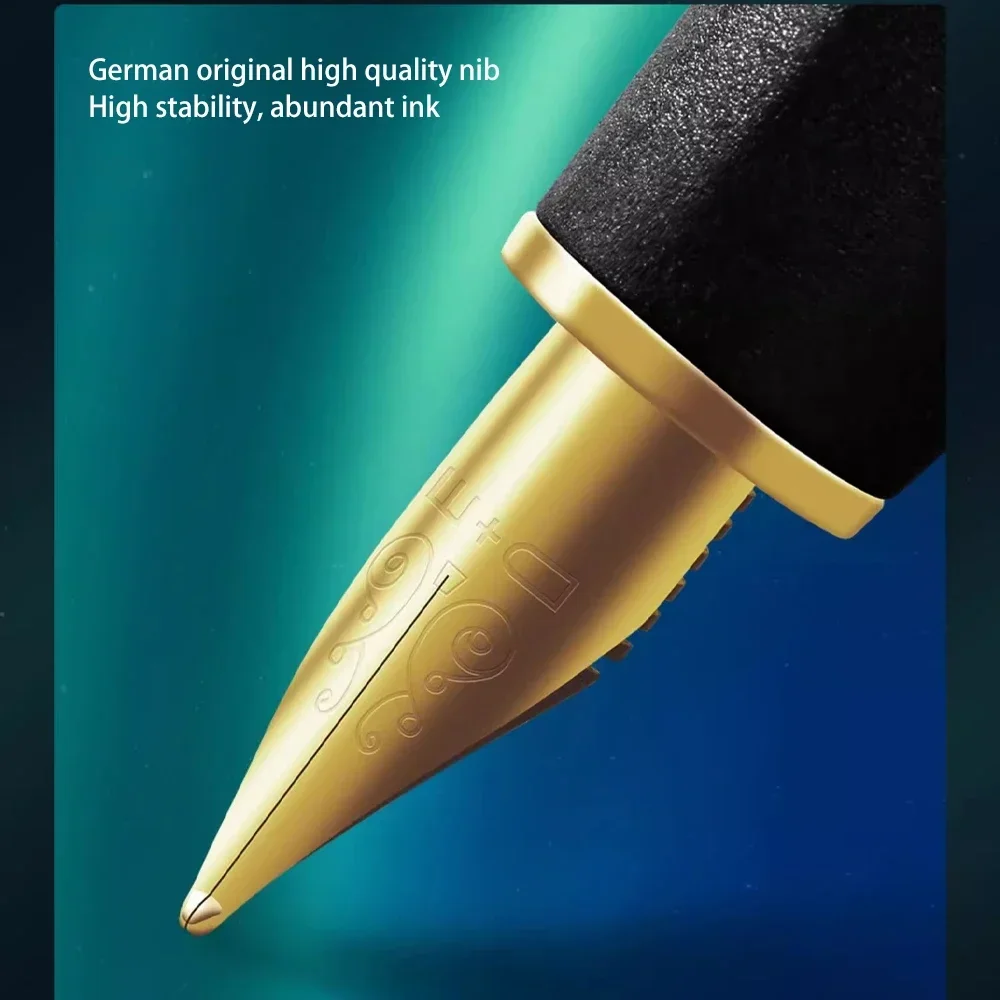 Xinyan قلم حبر معدني ماتي المغناطيسي جذب الكتابة أقلام الحبر 0.5 مللي متر F بنك الاستثمار القومي الراقية هدية القلم لمكتب الأعمال #5