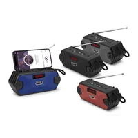 Altavoz Bluetooth portátil, caja de música inalámbrica con Radio FM, altavoz Subwoofer para exteriores, compatible con tarjeta TF, reproducción USB, receptor FM