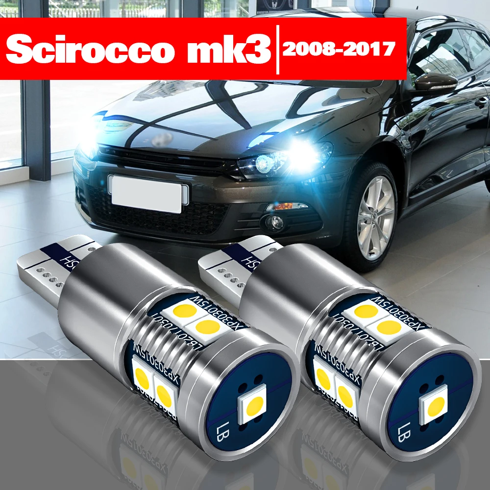 

For VW Volkswagen Scirocco mk3 2008-2017 2pcs LED Parking Light Clearance Lamp Accessories 2010 2011 2012 2013 2014 2015 2016