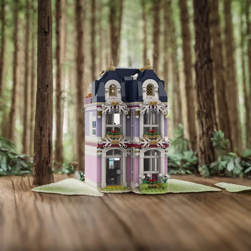 

Набор строительных блоков Moc, 1197 шт. — Seasons Café, Creative DIY, современный стиль, ограниченная серия, Coffee Time