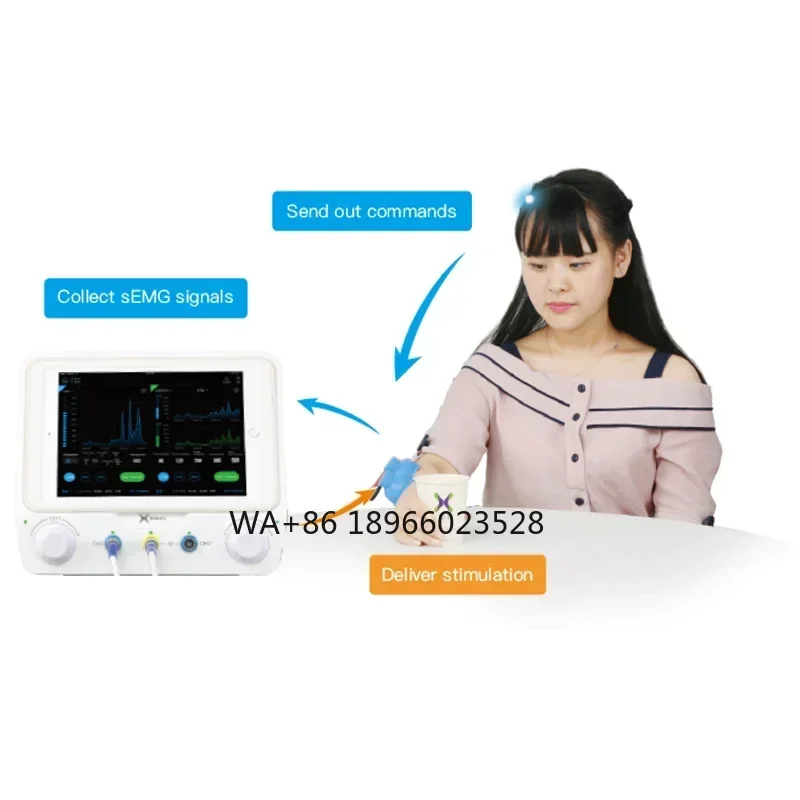 Dispositivo de terapia de estimulación activado Biofeedback y EMG
