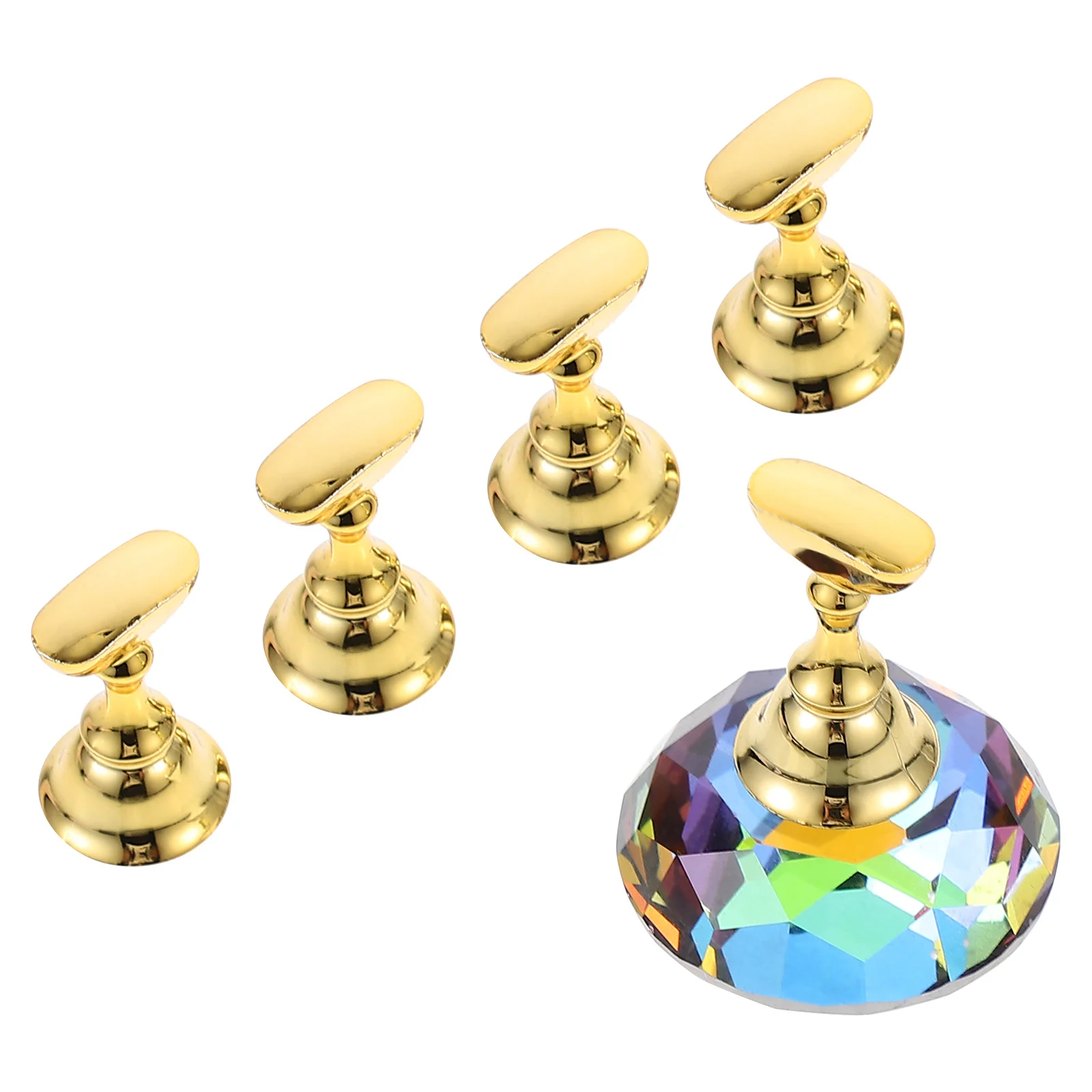 

1Set Nail Art Supplies Holder Ideal for School and Salon Practice Nail Art Practice Holder Manicure Training Stand