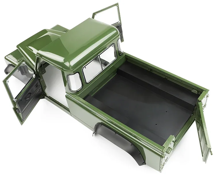 TRX-4 Simulation 324mm Wheelbase 2 Doors Pickup Truck Body Shell for 1/10 RC Crawler Car Traxxas TRX4 DEFENDER RD110 Parts