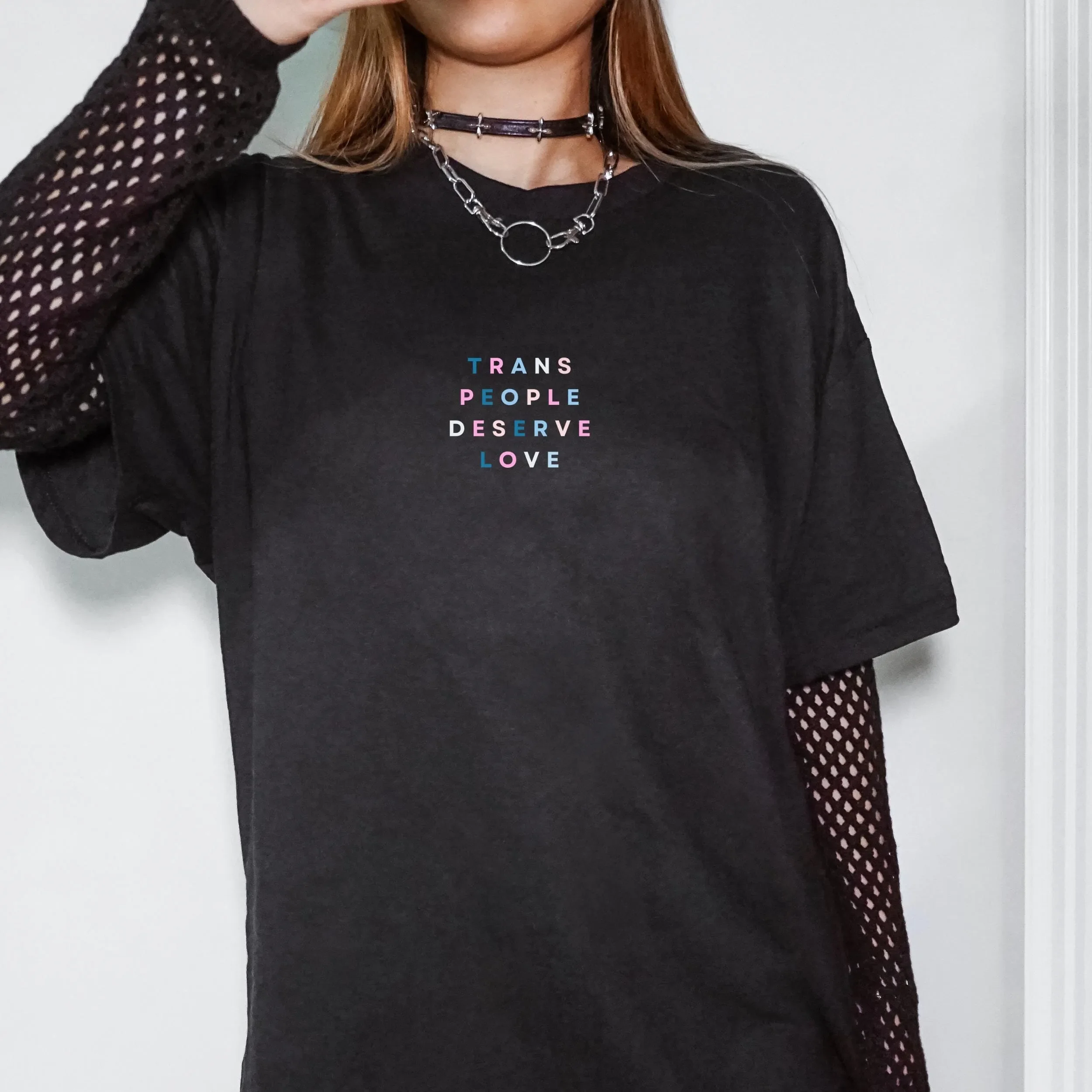 TRANS RIGHTS SHIRT People Deserve Love Protect Kids Lgbtq T Lives Ally Queer