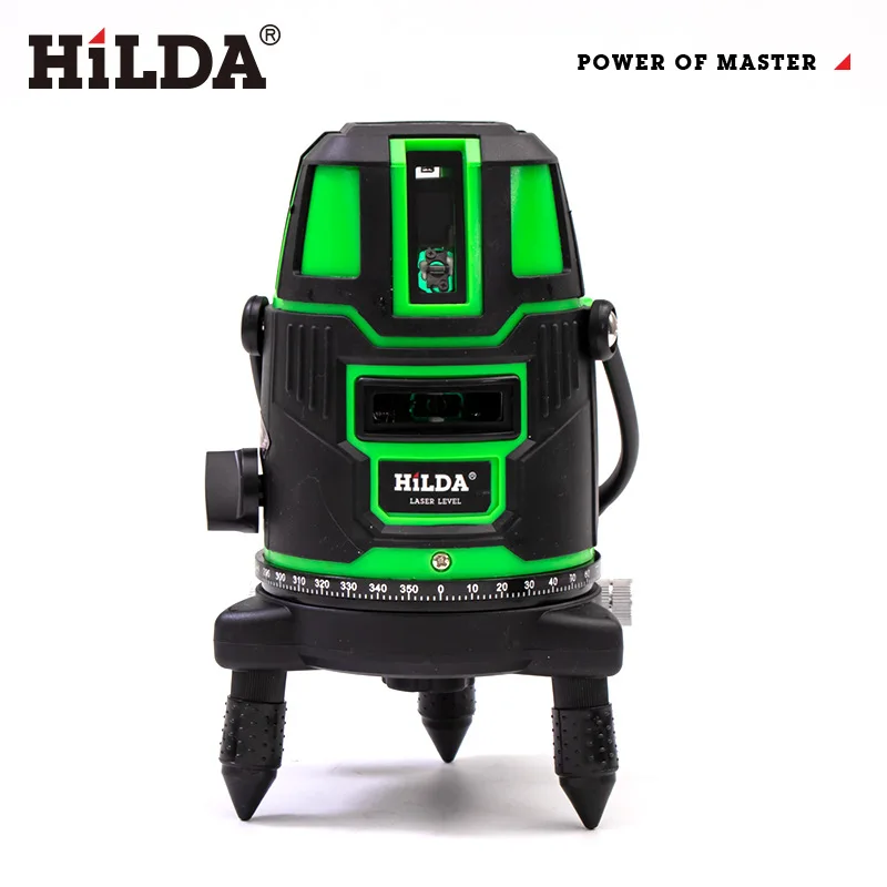 Hilda five wire level, green light engineering surveying and mapping instrument, high-precision laser, three wire and five