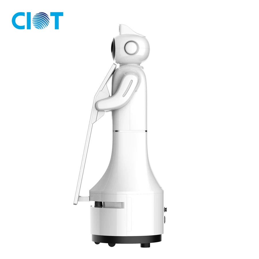 روبوت خدمة بشري متعدد اللغات ، روبوت ترحيب ذكي ، استقبال ، اجتماع عمل ، سيتحدث