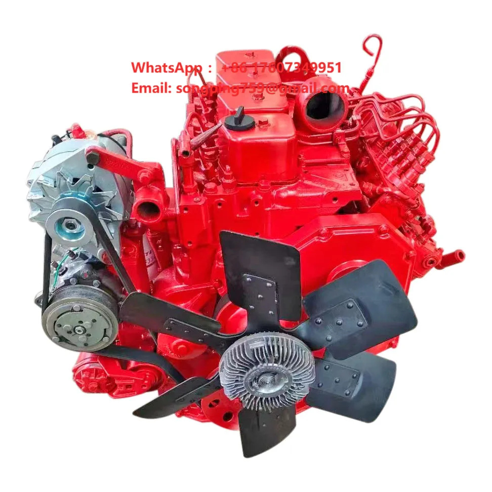 4BT 3.9L 140hp 4 Cylinder Engine Complete Diesel Motor Assembly for Cummins Truck