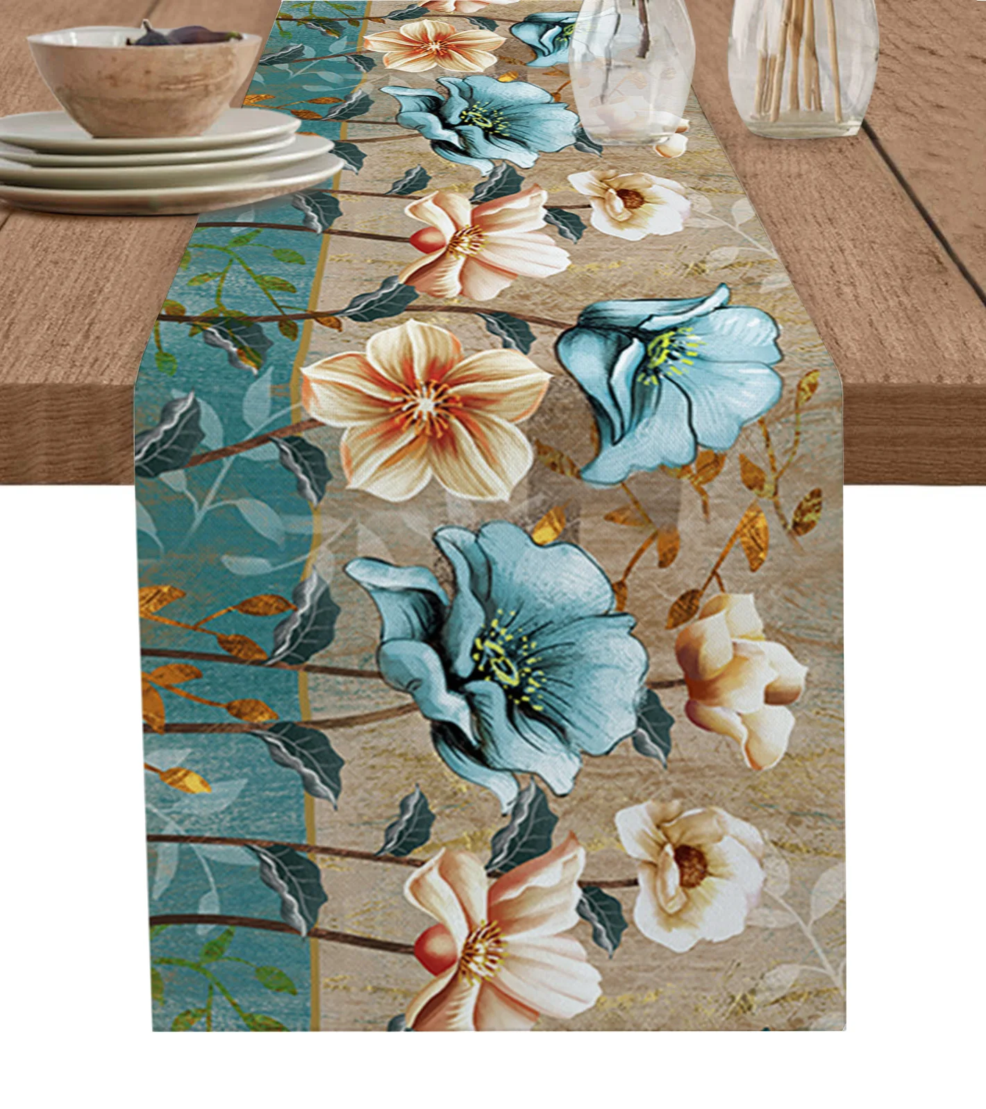 Resurrection Flowers Flowers Tulips Table Runner Decoration Home Decor Dinner Table Decoration Table Decor