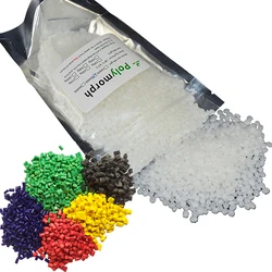 Thermoplastic Beads Polymorph Plastic Pellets Reusable Moldable Plastic Beads Melting Plastic for DIY Crafts Sculpting Cosplay