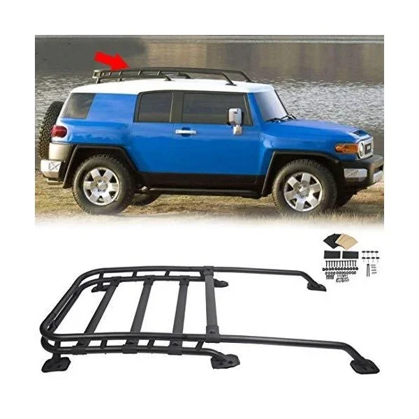 Custom Universal Car Roof Racks Car Luggage Carrier Styling Steel Original Aluminum Alloy Luggage Rack For FJ Cruiser