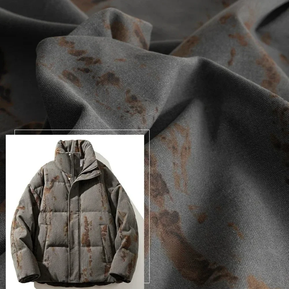 

Retro Thickened Coat Pure Cotton Dyed Fabric Designer Apparel Sewing Fabric Wholesale Cloth Meters Diy Material