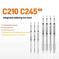 AMAOE C210 C245 Tips Soldering Iron Welding Tip Head For Jbc Gvm Oss Aixun T3b T245 T210 Handle Station Repair Part Tools sets