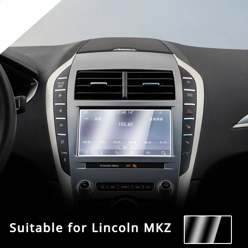 

For Lincoln MKZ 2013 2014-2020 Tempered Glass Navigation Screen Protection Anti-scratch Film Steel Portective Auto Accessories