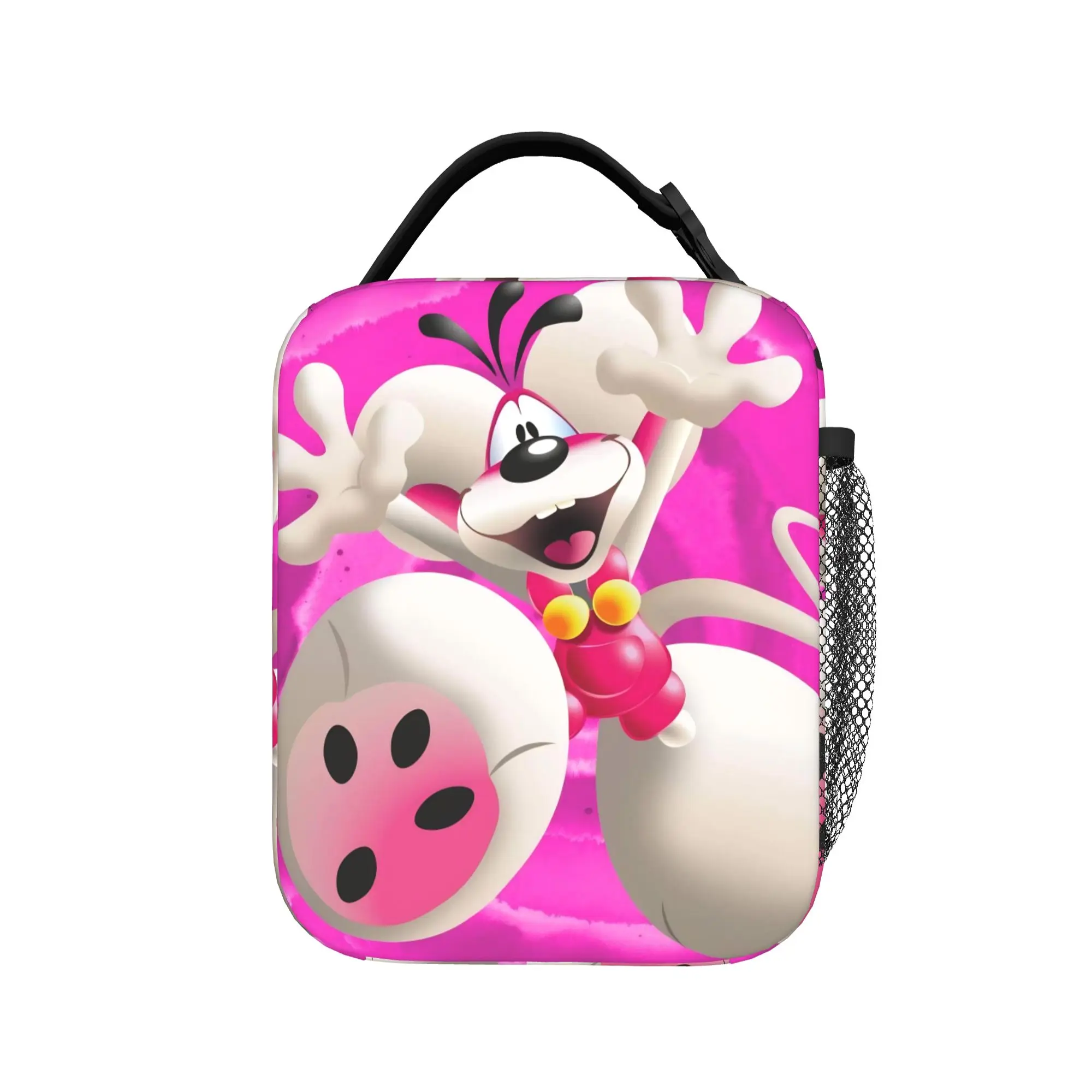 Cute Cartoon D-Diddl Mouse Thermal Insulated Lunch Bag for Travel  Portable Bento Box Thermal Cooler Lunch Boxes