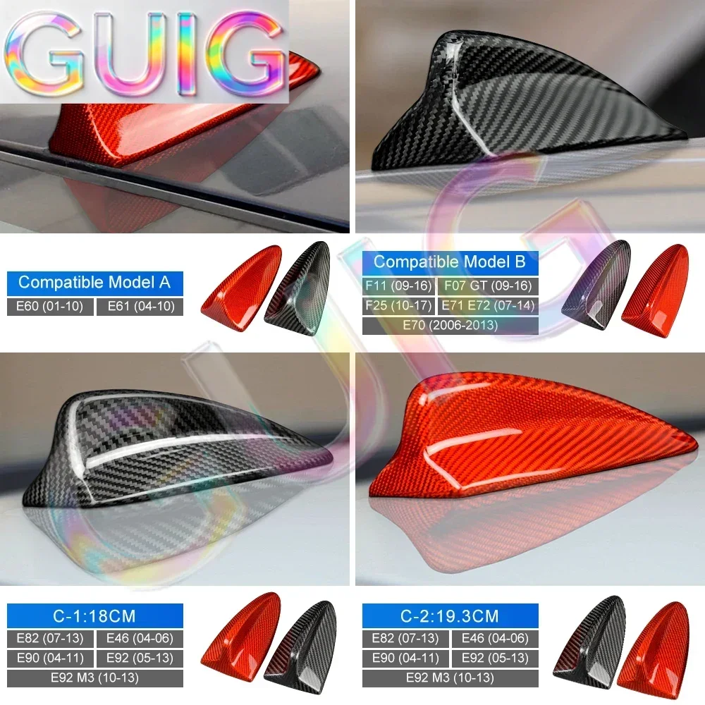 pour-bmw-e90-e92-e46-e36-e60-e70-f20-f30-f10-f22-f31-f15-f21-g30-g20-g01-g05-g07-couvre-antenne-en-fibre-de-carbone-veritable-en-forme-d'aileron-de-requin