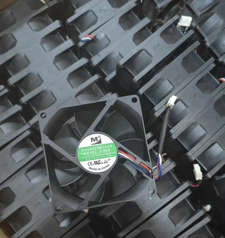 

Free shipping, brand new DA08025B12UH 12V 0.5A 8025 8CM high air volume inverter cooling fan