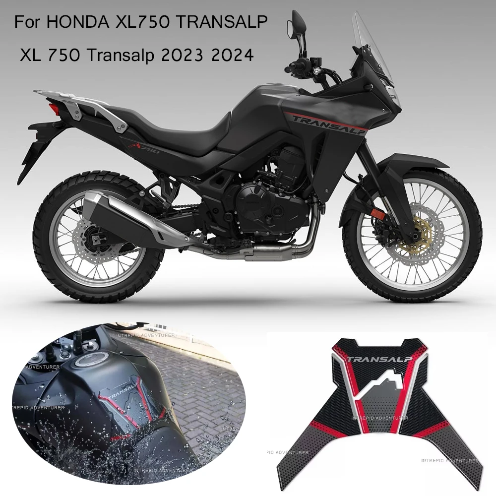 

3D Gel Resin Motorcycle Stickers Tank Pad Sticker New XL750 Tank Pad Decal For HONDA XL750 TRANSALP XL 750 Transalp 2023 2024