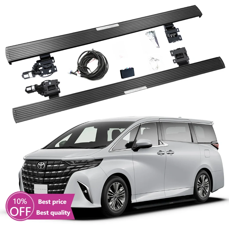 لوحة الجري الكهربائية ذات الخطوة الجانبية للسيارة Cc لسيارة Toyota Alphard 2024+