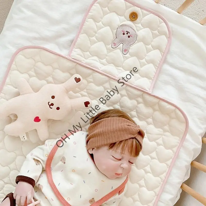 M76C حشية متغيرة مقاوم للماء حفاضات الطفل حشية متغيرة السفر حصيرة محطة حفاضات حقيبة طوي مبدل حصيرة للمنزل Trave