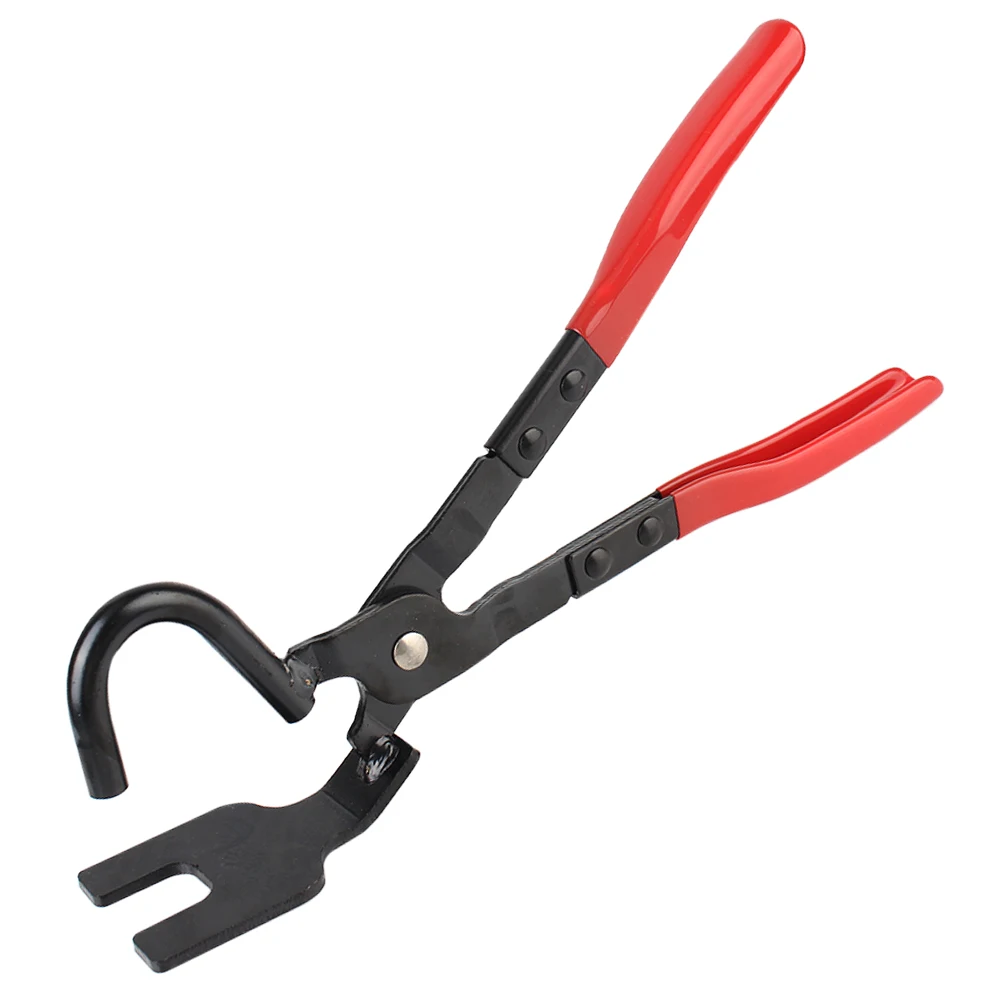 Anti-Slip Handle Tools Car Exhaust Rubber Pad Pliers Exhaust Hanger Removal Puller Exhaust Pipe Gasket Removal Plier